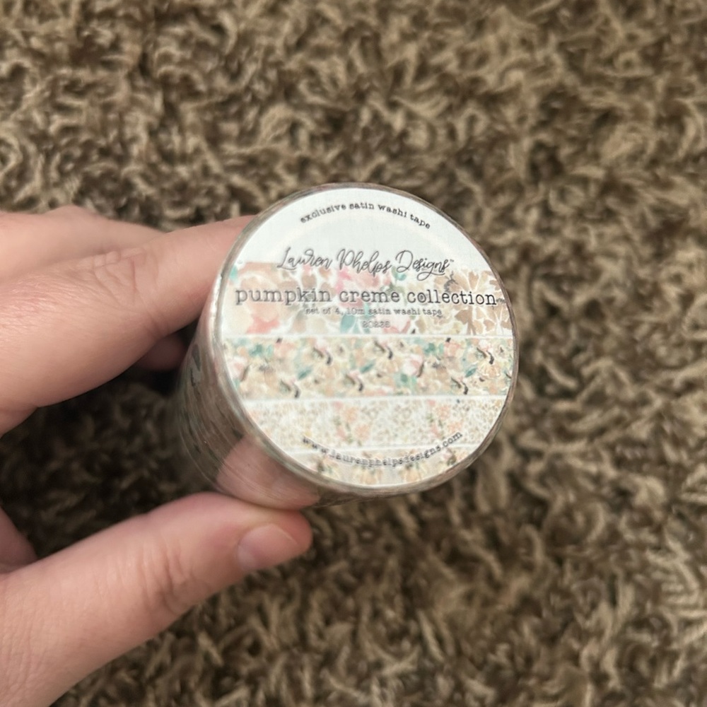 Lauren Phelps Designs Pumpkin Crème Washi Tape Collection